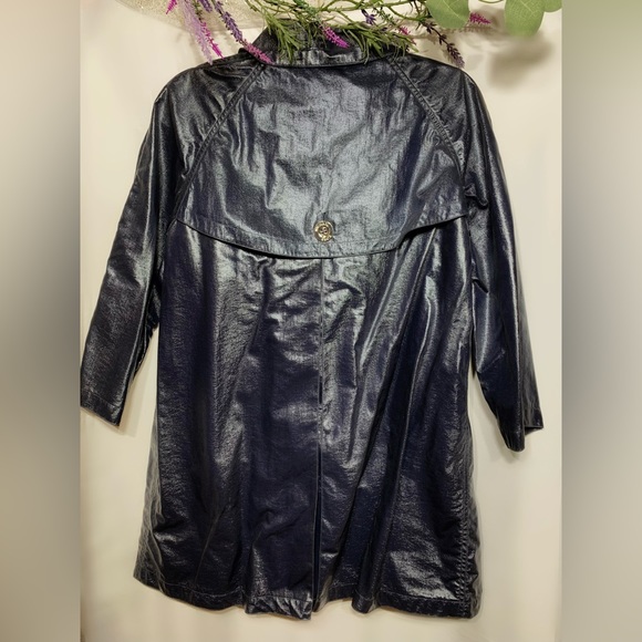 MICHEAL Micheal Kors Navy Blue Metallic Jacket - Picture 4 of 4